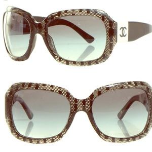 Chanel Acetate Lace Sunglasses